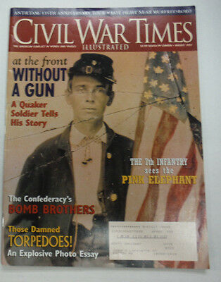 Civil War Times Magazine At The Front Without A Gun WITH ML August 1997 071715R