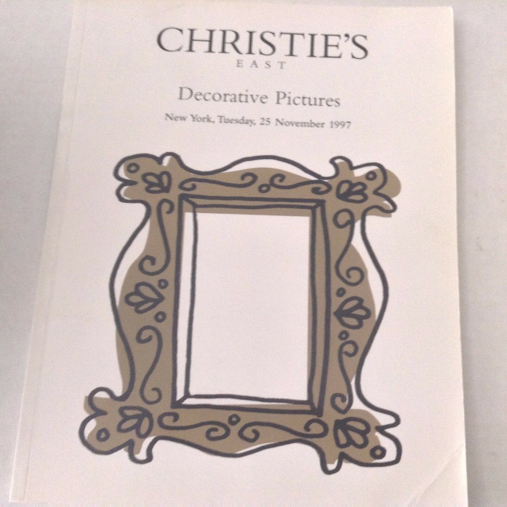 Christie's East Art Catalog Decorative Pictures November 25, 1997 060917nonrh