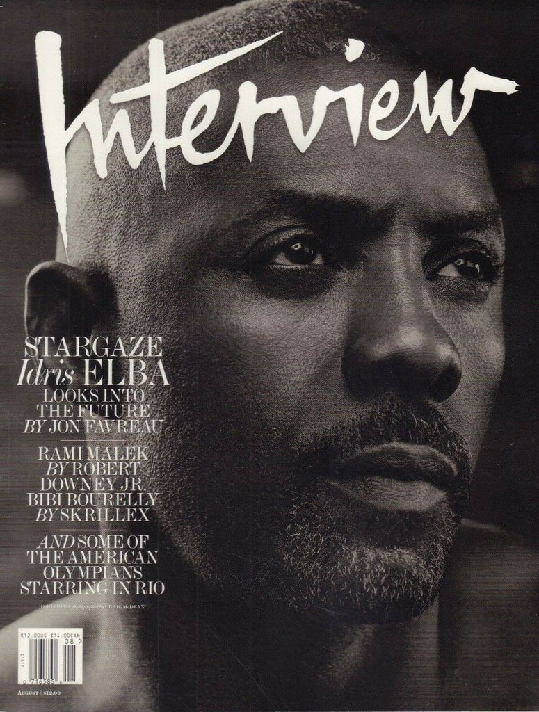 Interview August 2016 Idris Elba Rami malek Jon Favreau 012219DBE