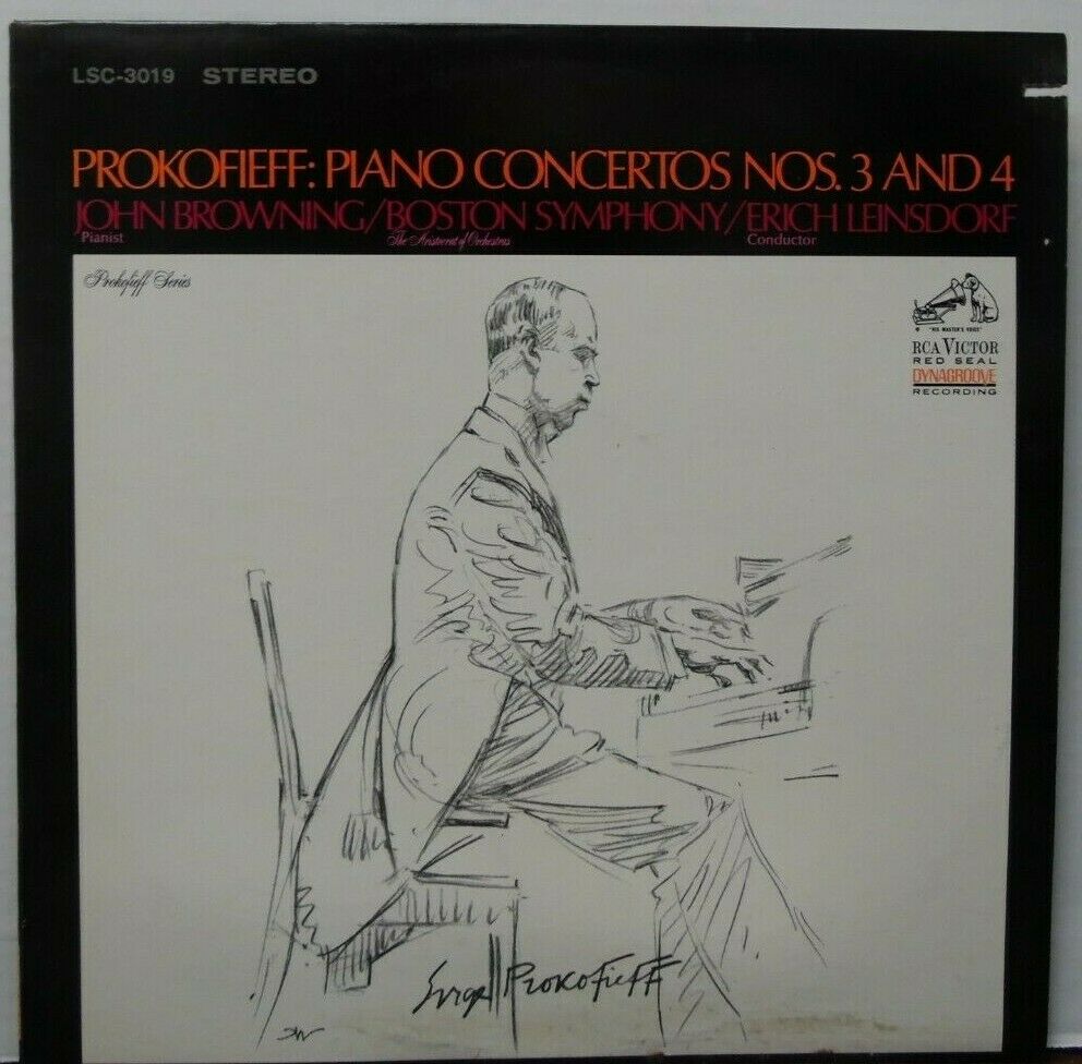 Prokofieff: Piano Concertos Nos. 3 and 4 John Browning LSC3019 020120LLE