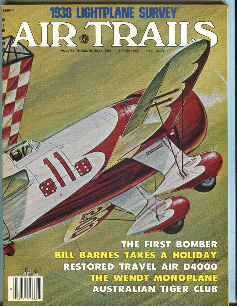 Air Trails Magazine Spring 1978 Bill Barnes EX No ML 051617nonjhe