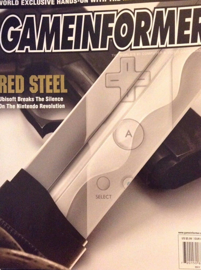 Gameinformer Magazine Red Steel Ubisoft No.157 121617nonrh
