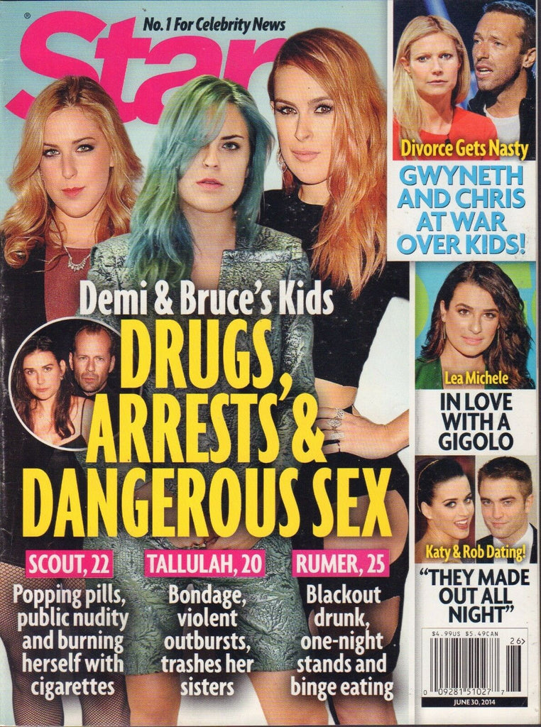Star June 30 2014 Demi Moore, Bruce Willis, Lea Michele VG 090816DBE