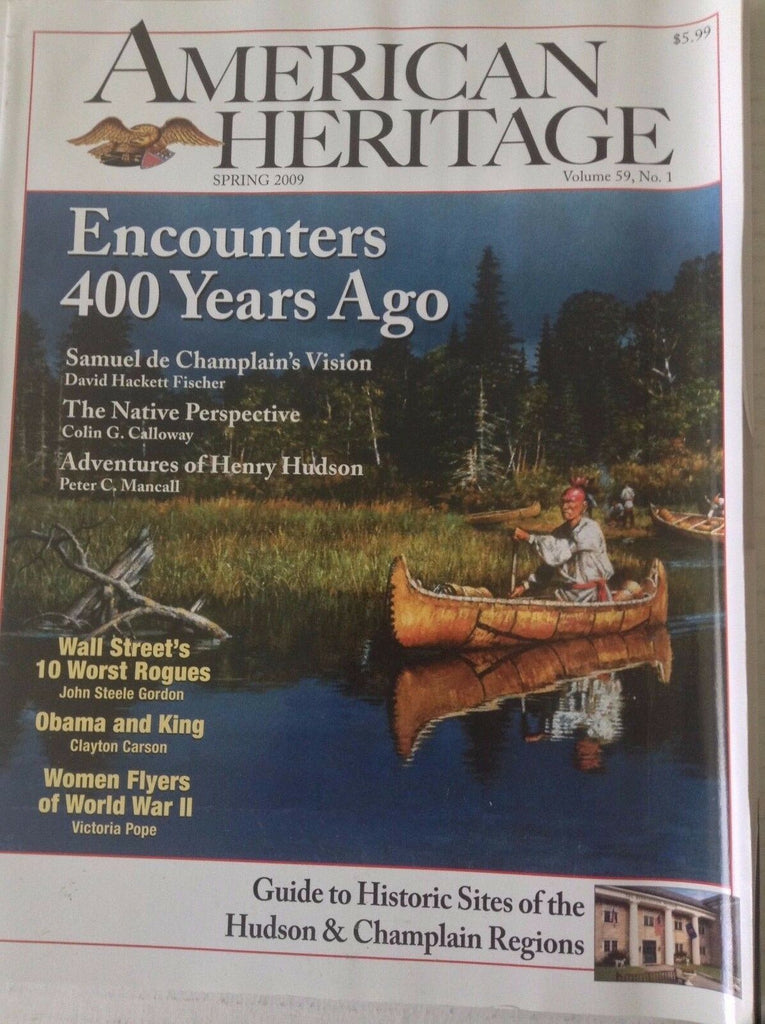 American Heritage Magazine 400 Years Ago Spring 2009 081117nonrh