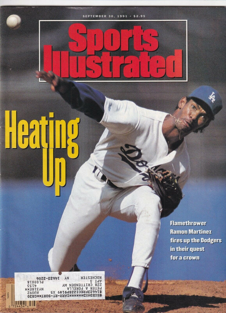 Sports Illustrated Ramon Martinez The Dodgers September 30, 1991 091619nonr