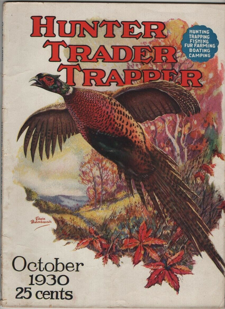 Hunter Trader Trapper Mag As The Caribou Run October 1930 021021nonr