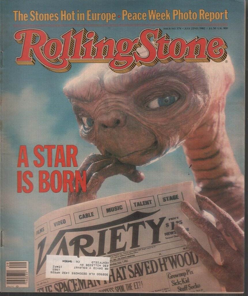Rolling Stone Magazine July 22 1982 The Stones, E.T. 121219AME2