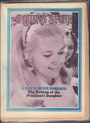 Rolling Stone Magazine No. 85 Tricia Nixon 1971 Jun 24 No Mailing Label 662