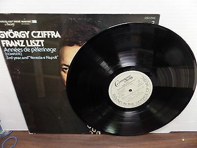 Gyorgy Cziffra Franz Liszt CSQ-2143 33rpm 081516DBE
