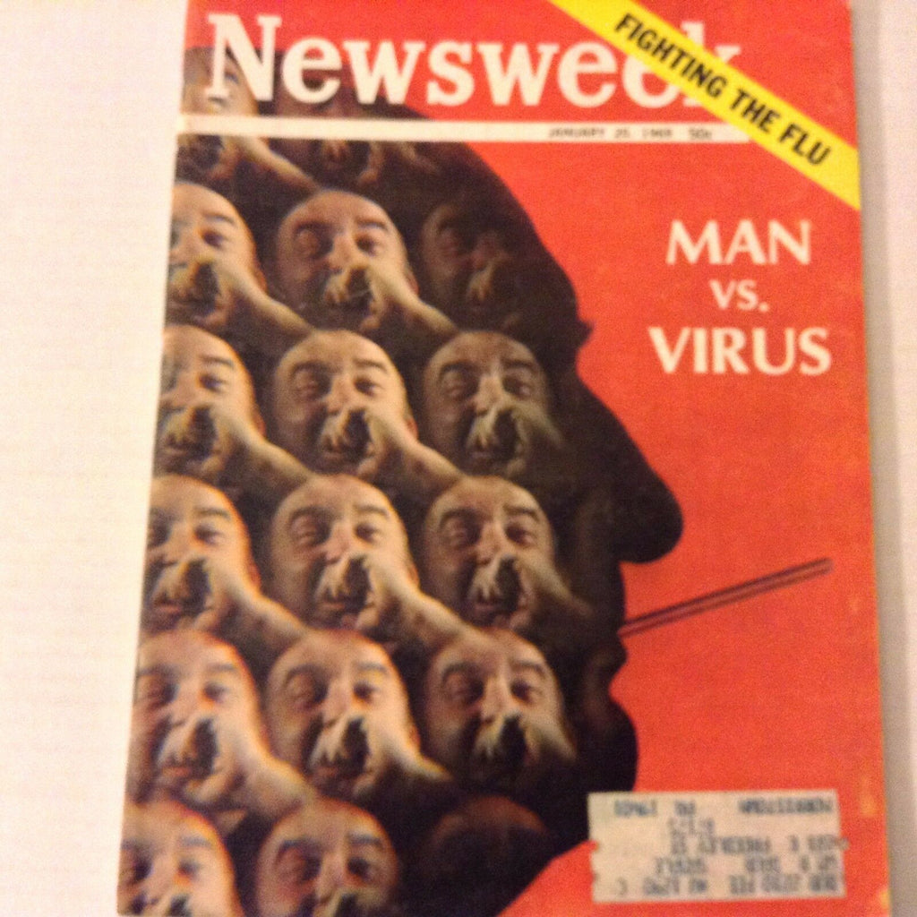 Newsweek Magazine Man Vs Virus January 20, 1969 070517nonrh