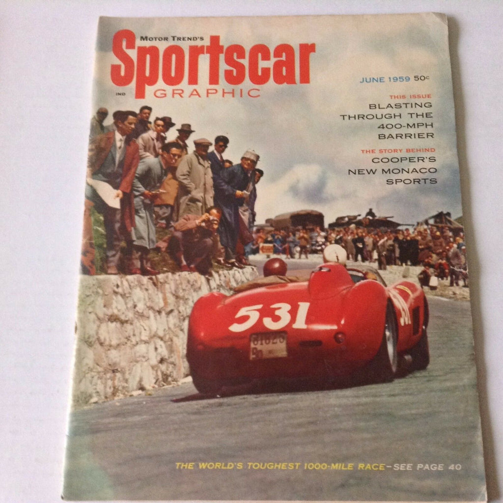 Sports Car Graphic Magazine Cooper's New Monaco Sports June 1959 052617nonrh2
