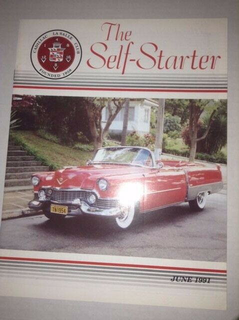 Self Starter Cadillac Magazine 1938 V-16 Fastback June 1991 040117NONRH