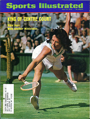 Sports Illustrated Magazine July 16 1973 Billie Jean King EX 060716jhe