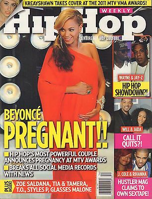 Hip-Hop Weekly September 11 2011 Beyonce, Jay-Z, Lil Wayne VG 060616DBE