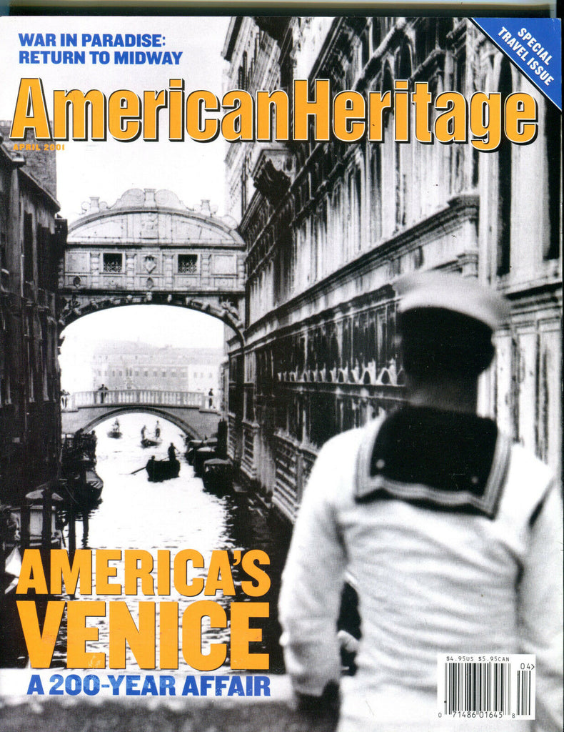 American Heritage Magazine April 2001 America's Venice EX No ML 111816jhe