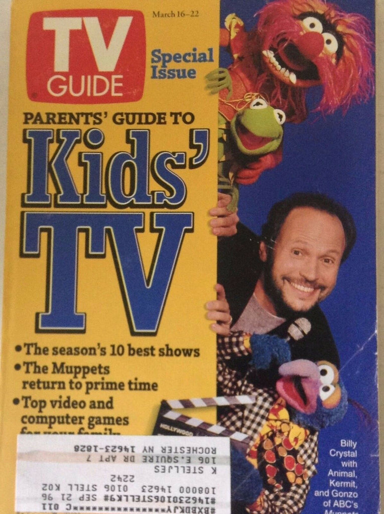 Tv Guide Magazine Billy Crystal March 16, 1996 082717nonrh