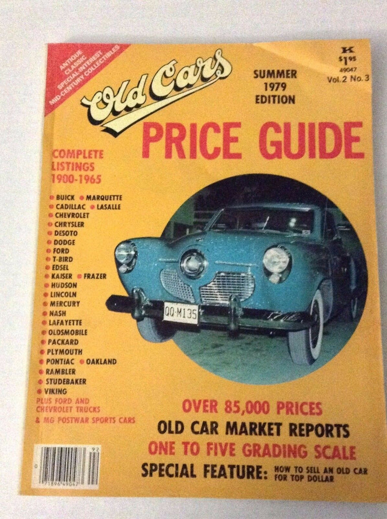 Old Cars Price Guide Magazine Old Car Market Reports Summer 1979 032217NONRH