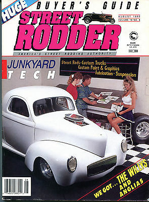 Street Rodder Buyer's Guide August 1990 Junkyard Tech EX 122815jhe