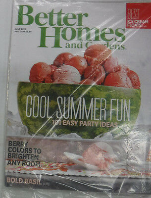 Better Homes And Gardens Magazine 101 Summer Party Ideas June 2015 081915R3