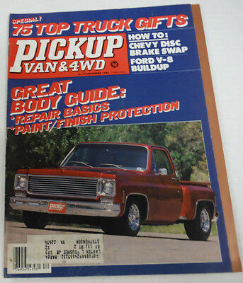 Pickup Van & 4WD Magazine Repair Basics December 1983 080614R