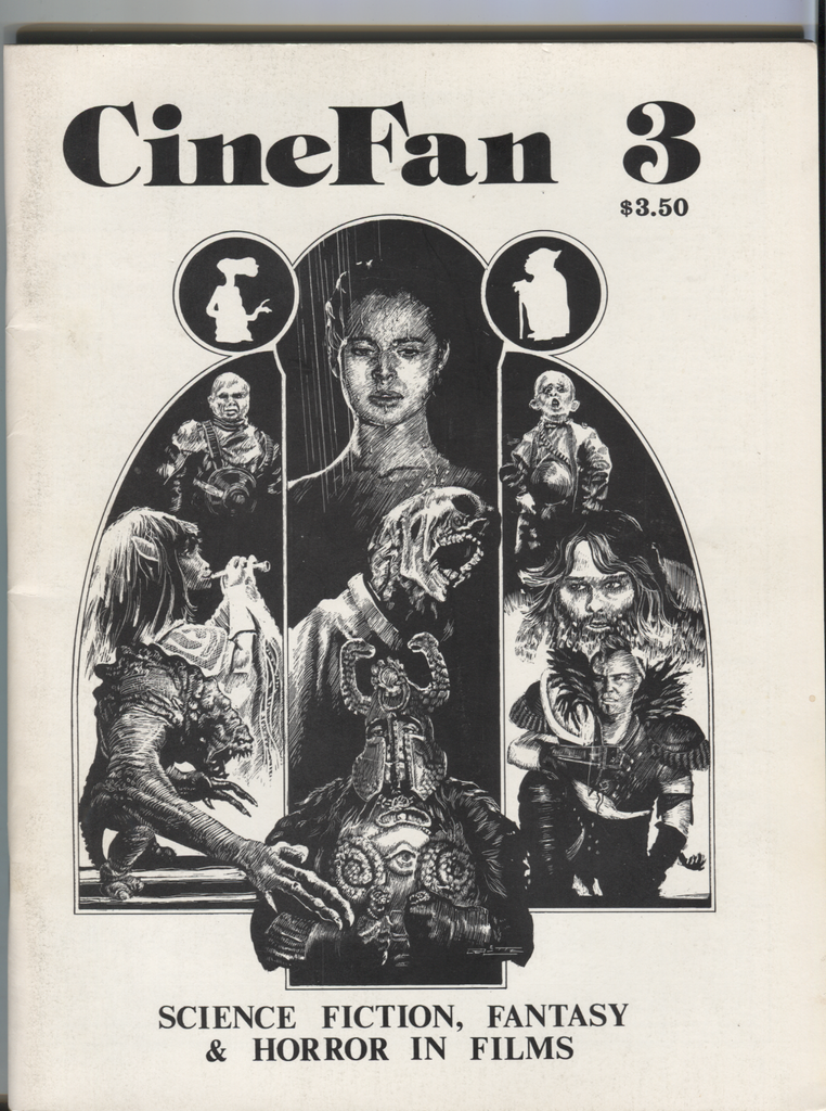 CineFan #3 Winter 1984 Superman Mad Max H.P. Lovecraft 072420DBE