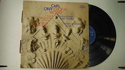 33 RPM Vinyl Carl Orff Veni Creator Spiritus Supraphon E 3067 111214KME