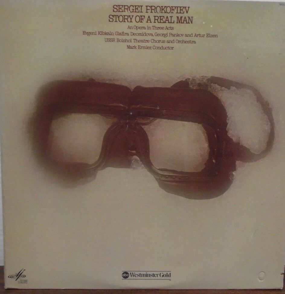 Sergei Prokofiev Story of a Real Man 33RPM WGS8317 2-record set 102216LLE