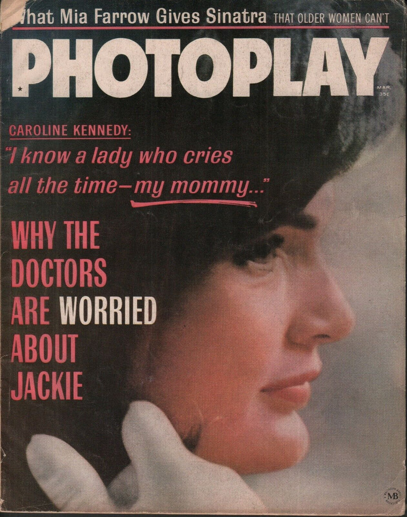 Photoplay March 1965 Caroline Jackie Kennedy Frank Sinatra 070119AME2