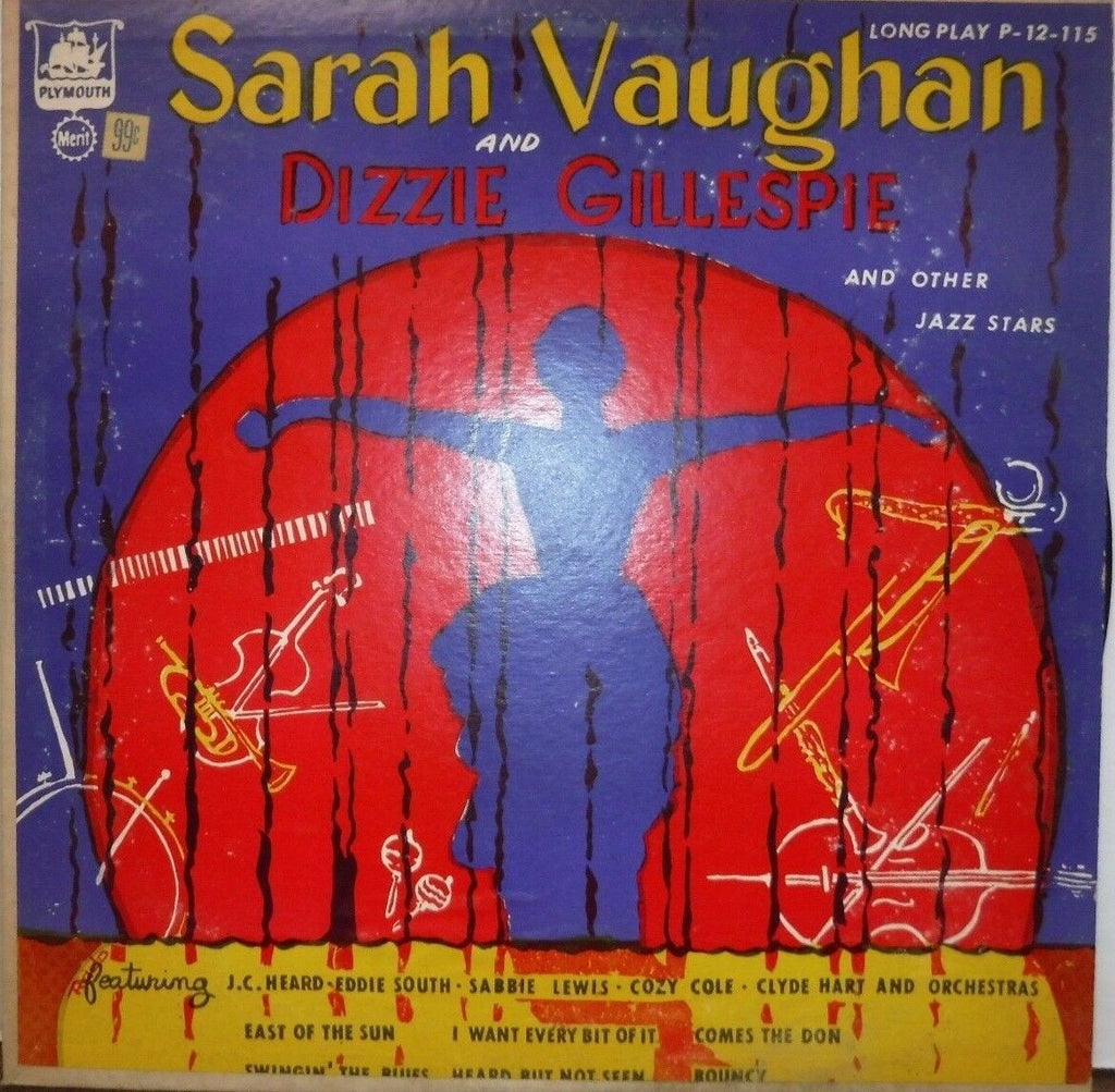 Sarah Vaughan Dizzie Gillespie 33RPM P-12-115 110516LLE