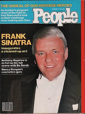 People Weekly February 2 1981 Frank Sinatra, Nancy Reagan VG 020916DBE