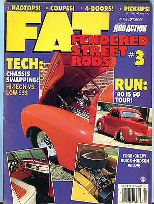 Fat Fendered Street Rods #3 1991 Chassis Swapping EX 071916jhe