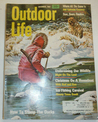 Outdoor Life Magazine Undermining Our Wildlife December 1967 012915R