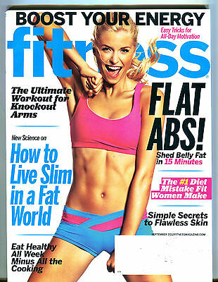 Fitness Magazine September 2012 Flat Abs! EX 070616jhe2