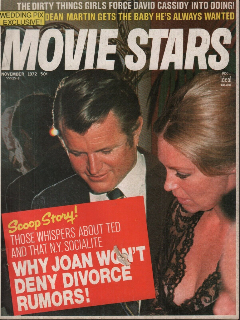 Movie Stars November 1972 Joan Ted Kennedy Dean Martin 062019AME