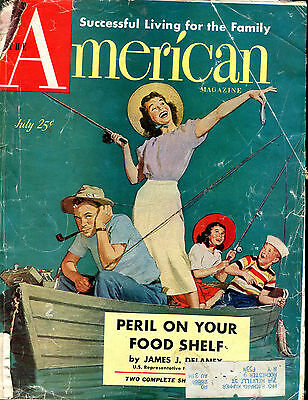 American Magazine July 1951 Peril On Your Food Shelf GD 071416jhe
