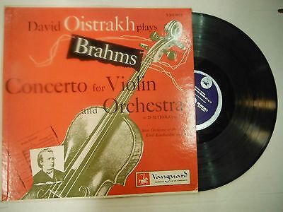 33 RPM Vinyl Johannes Brahms Orchestra in D, Op. 77 Vangward VRS-6018 112614KME