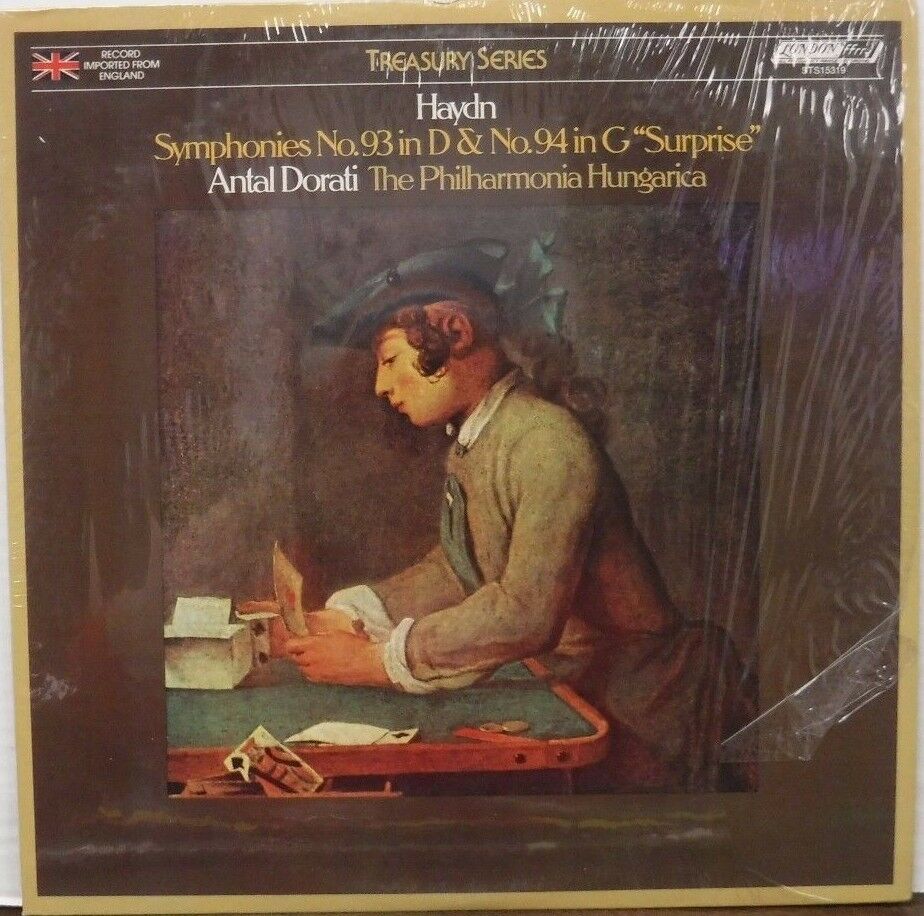 Haydn Symphonies No. 93 in D & no .94 in G Surprise Antal Dorati sw 112616LLE