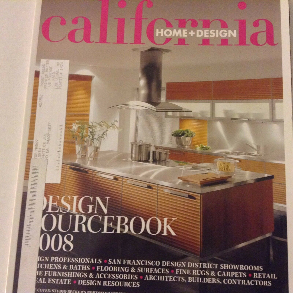 California Home + Design Magazine Design Sourcebook 2008 070817nonrh2