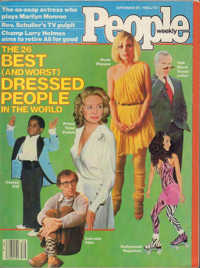 People Weekly September 29 1980 Punk Pizzazz, Woody Allen VG 010317DBE2