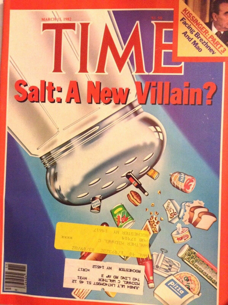 Time Magazine Salt A New Villain March 15, 1982 112217nonrh