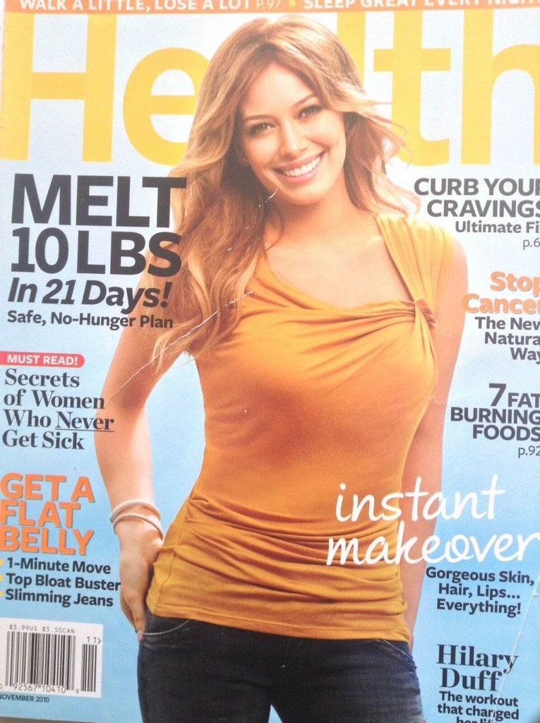 Health Magazine Hilary Duff November 2010 091717nonrh2