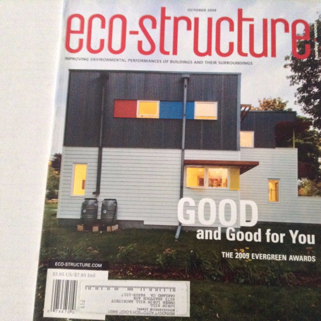 Eco-Structure Magazine The 2009 Evergreen Awards October 2009 062917nonrh