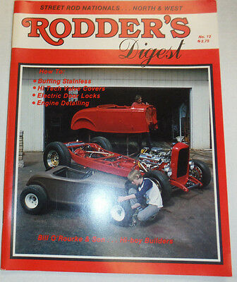 Rodder's Digest Magazine Bill O' Rourke & Son No.12 Spring 1984 010515R
