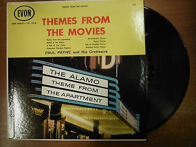 33 RPM Vinyl Paul Payne The Alamo From The Apartment Evon Records 339 031615SM