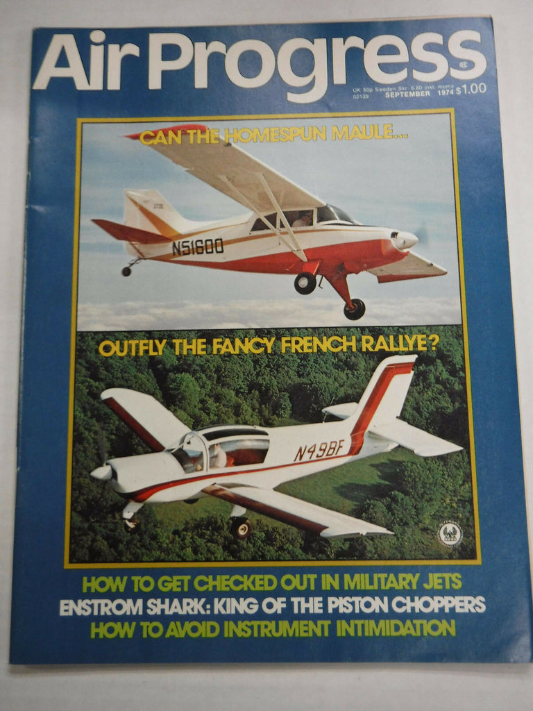 Aviation Review Magazine Homespun Maule September 1974 121416R