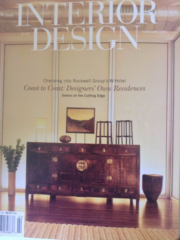 Interior Design Magazine Designer's Own Residences February 1999 082617nonrh