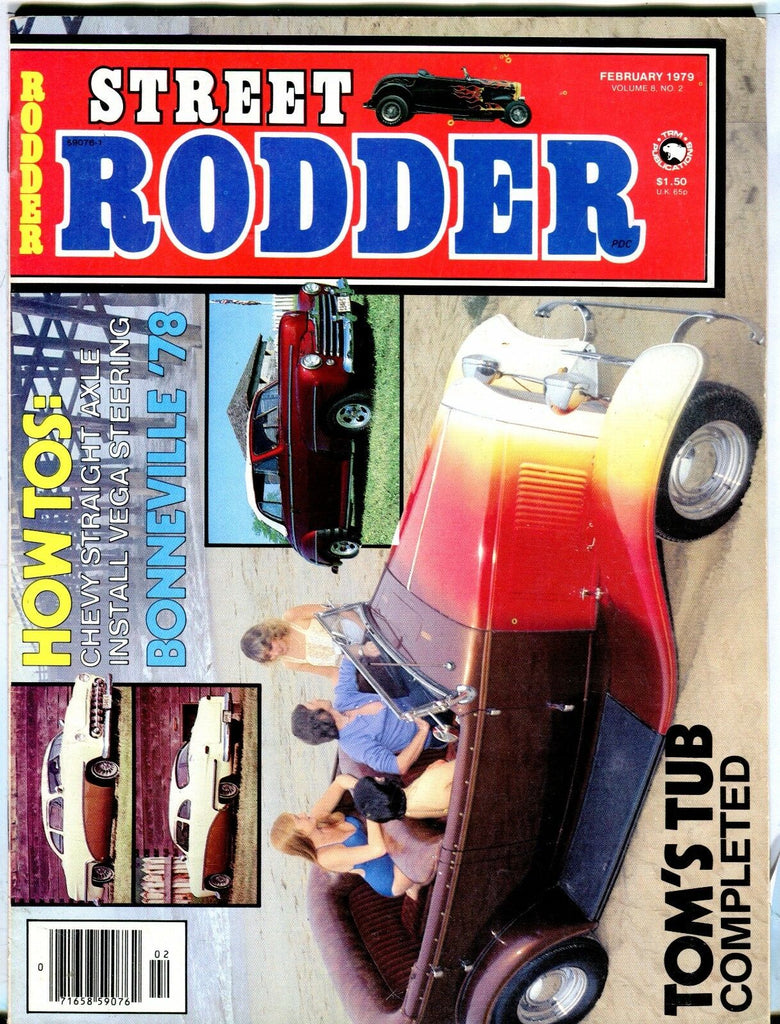 Street Rodder Magazine February 1979 Tom's Tub EX No ML 022417nonjhe