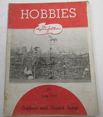 Hobbies Magazine For Collectors Outdoor/Tourist Issue July 1939 100914lm-e