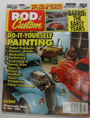 Rod & Custom Magazine Do It Yourself Painting April 1995 072315R