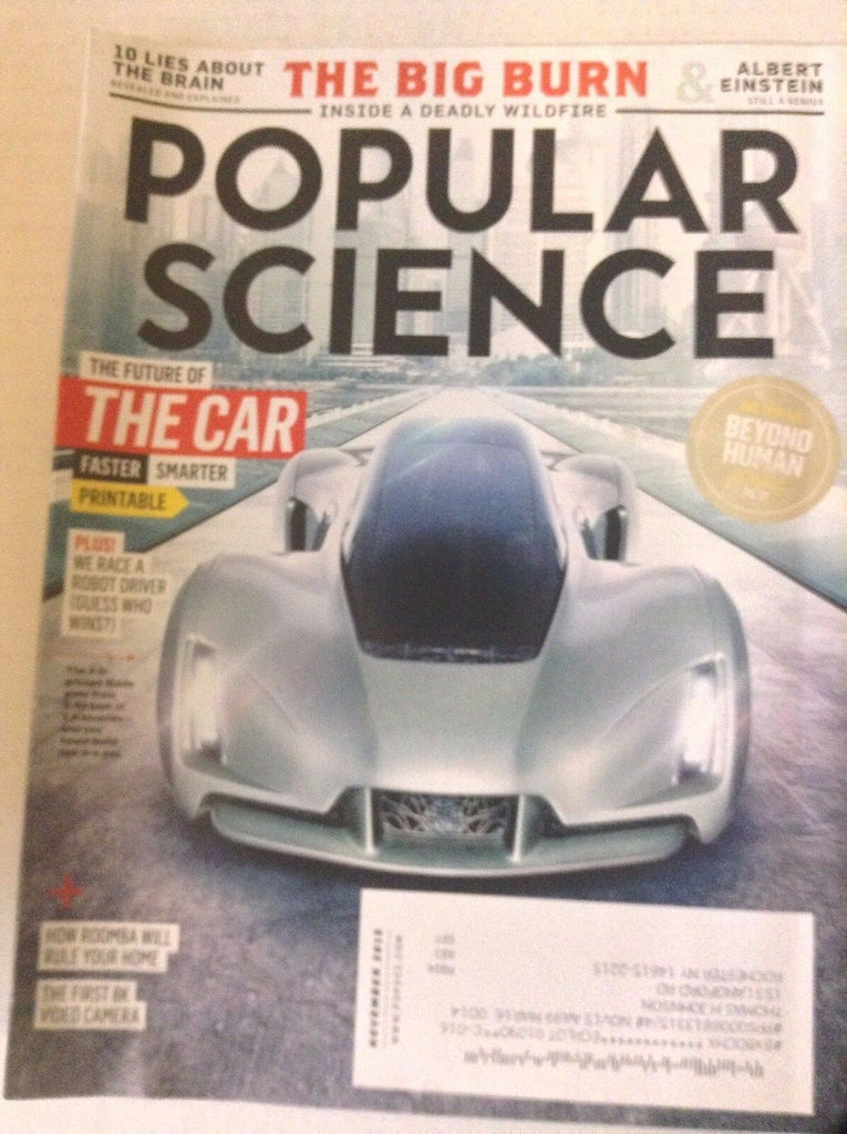 Popular Science Magazine The Future Of The Car November 2015 051117nonrh2